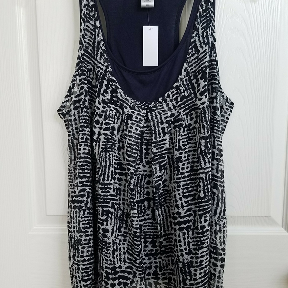 Avenue Tops - AVENUE WOMENS NEW Top, Shirt Sleeveless, Tank